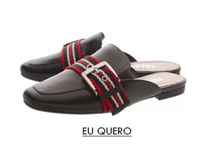 Mule Gorgurao Preto e Royal Red
