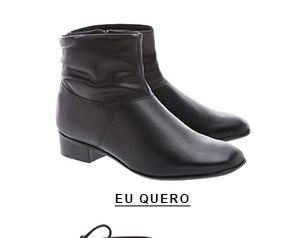 bota couro daily preta