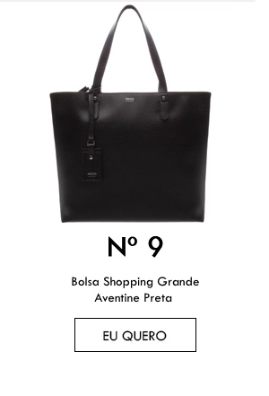 Bolsa Shopping Grande Aventine Preta